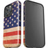Distressed American Flag iPhone 16 Pro Impact Case